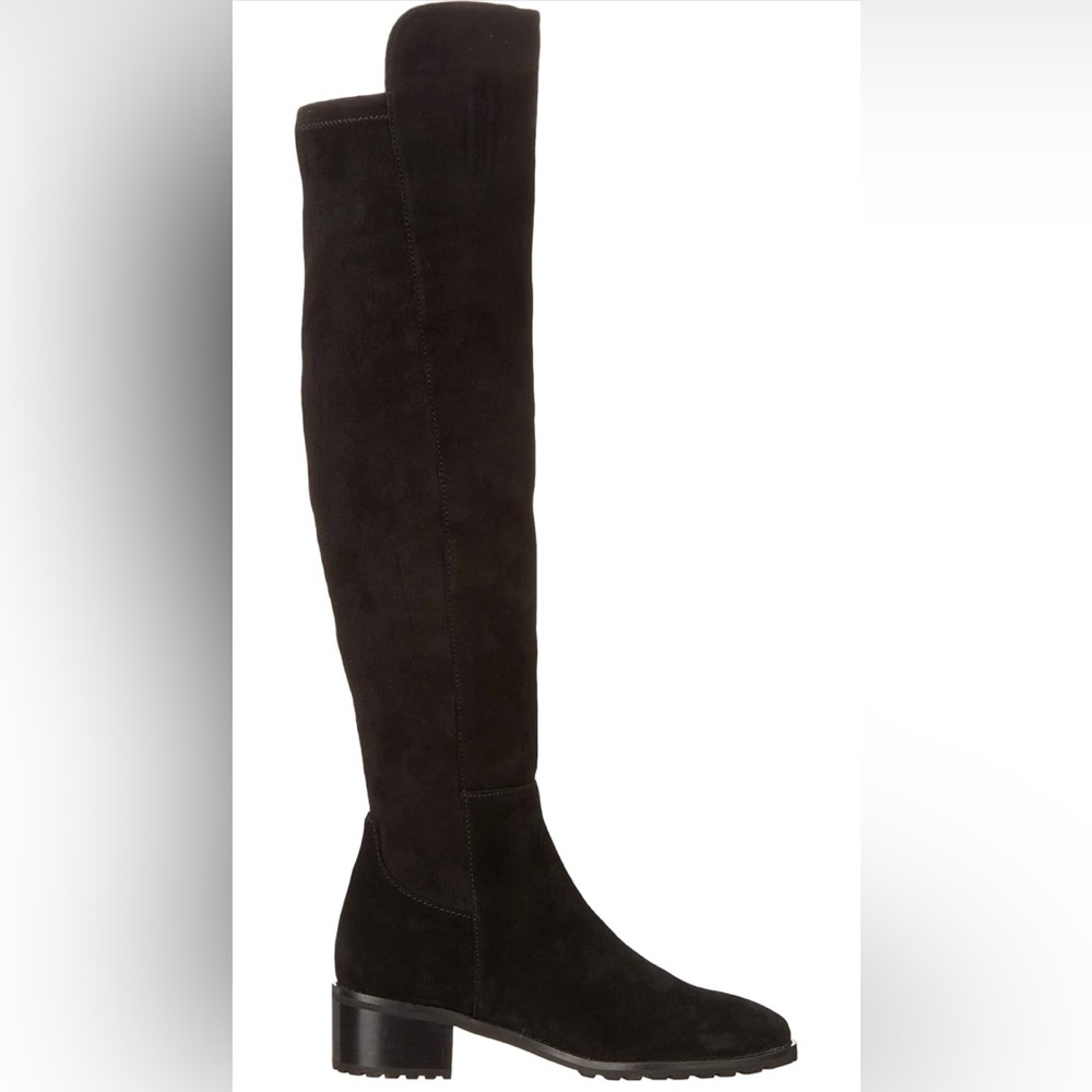 Blondo Sierra Waterproof Black Suede Over the Knee Boots Size 6.5
